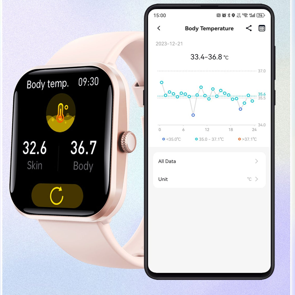 Fit-Pulse Nexus Watch