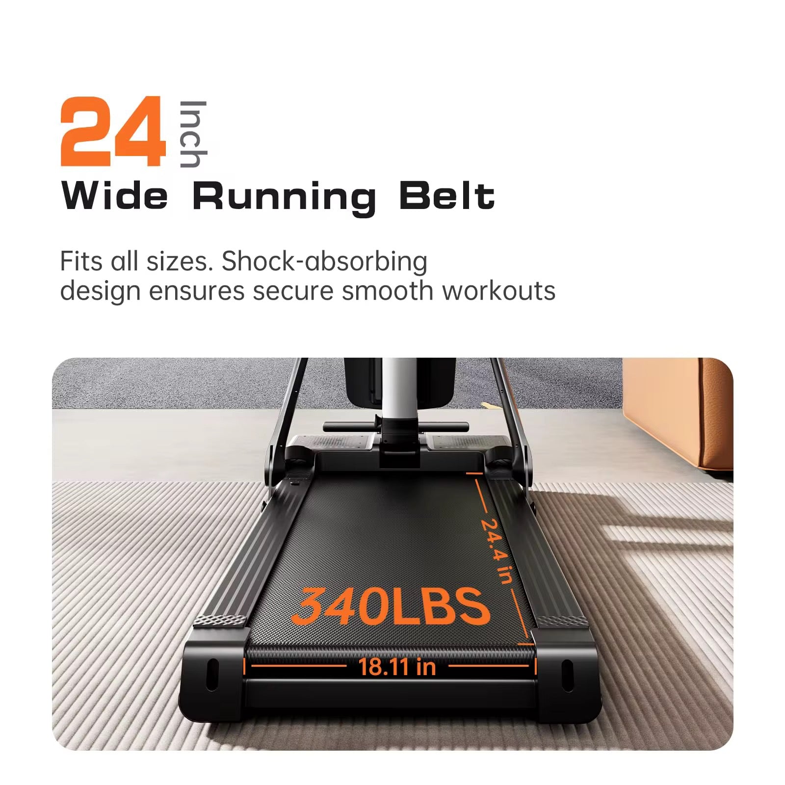 Dapow 4 in 1 Multi-Functional Treadmill – Fit Pulse